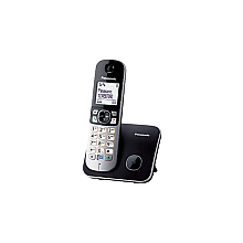 Panasonic Бездротовий телефон KX-TG6811FXB з дисплеєм ID дзвонячого