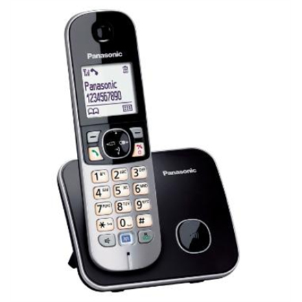 Panasonic Бездротовий телефон KX-TG6811FXB з дисплеєм ID дзвонячого - 4