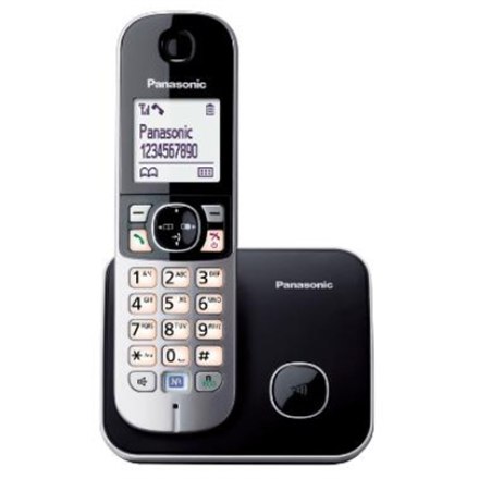 Panasonic Бездротовий телефон KX-TG6811FXB з дисплеєм ID дзвонячого - 7