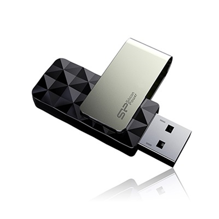 Silicon Power | Blaze B30 | 8 GB | USB 3.0 | срібний - 1