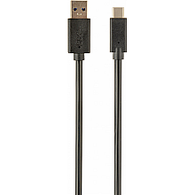 Kabel Cablexpert | USB-C | Męski | 24-pinowy USB-C | Męski | Czarny | 9-pinowy USB Typ A | 0,5 m