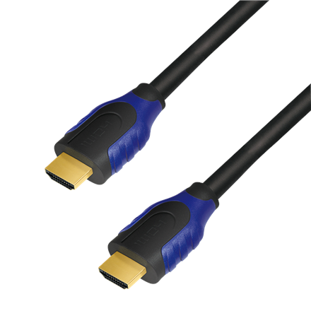 Logilink High Speed with Ethernet Чоловічий 19 pin HDMI typ A - 1