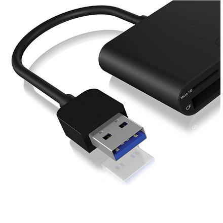 ICY BOX IB-CR301-U3 USB 3.0 Зовнішній czytnik kart USB 3.0 Typ-A - 1