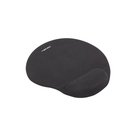 Килимок для миші Natec, Marmot, чорний, заповнення гелем 225x245 mm Natec - 3