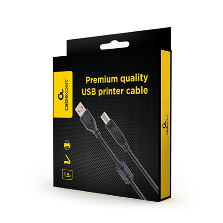 Cablexpert USB 2.0 printer cable, 1.5 m - 4