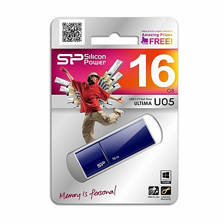 Silicon Power | Ultima U05 | 16 GB | USB 2.0 | синій - 11