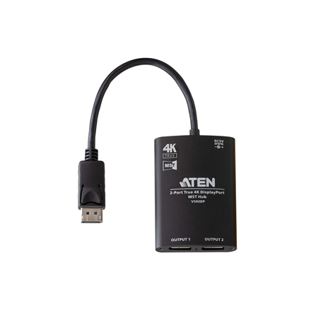 Aten | DisplayPort do 2 DisplayPort | VS92DP-AT | DP do DP - 2