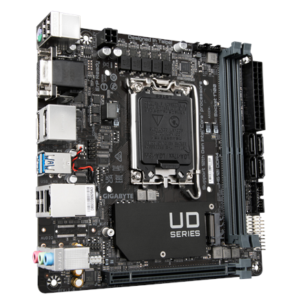 Gigabyte H610I DDR4 1.0 M/B Сімʼя процесорів Intel - 3