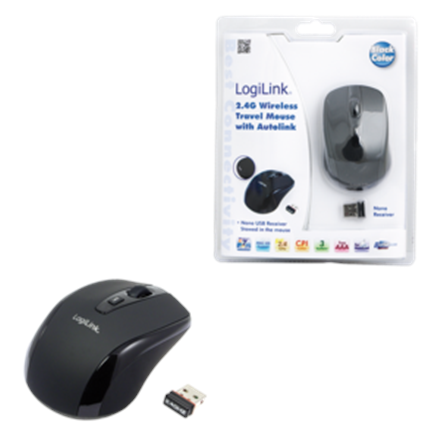 Logilink 2.4GH бездротова mini mysz з autolink - 4