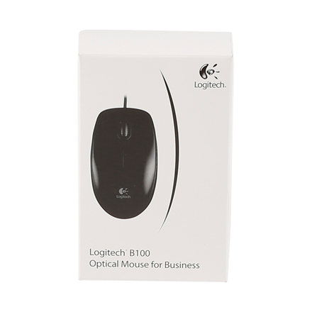 Logitech | Мишаka | B100 | Przewodowa | чорна - 3