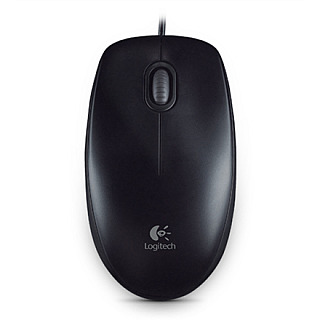 Logitech | Мишаka | B100 | Przewodowa | чорна