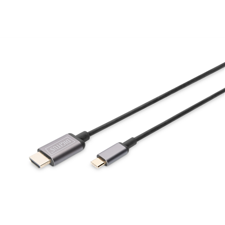 Кабель адаптерa wideo Digitus 19-pinowy HDMI typu A чоловічий - 1
