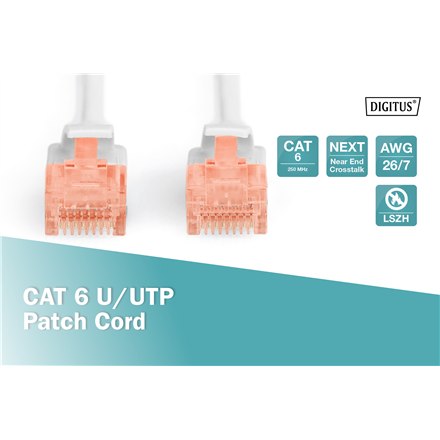 Digitus CAT 6 Кросс-кабель Неекранована скручена пара (UTP) - 4
