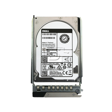Dell | HDD 2.5" / 1.2TB / 10K / SAS / 12Gbps / 512n / Hot-Plug 14G Rx40 | 10000 RPM | 1200 GB | Hot-swap - 1