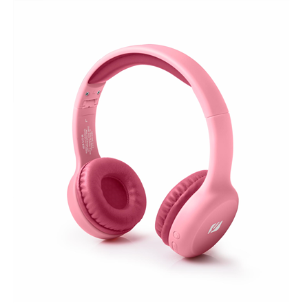 Muse | M-215BTP | Stereofoniczne słuchawki Bluetooth dla dzieci | Bezprzewodowe | Nauszne | Bluetooth | Bezprzewodowe | Różowe - 1
