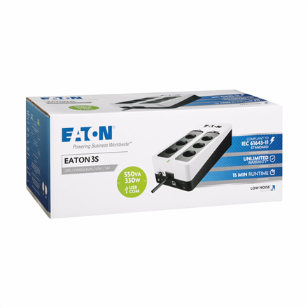 Eaton | UPS | 3S 550 DIN | 550 VA | 330 W | V - 3