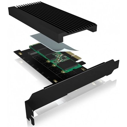 Raidsonic | Adapter interfejsu | M.2 | PCIe 4.0 x4 - 5