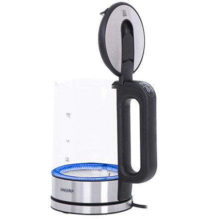 Mesko | Czajnik | MS 1301b | Elektryczny | 1850 W | 1,7 L | Szkło/stal nierdzewna | Podstawa obrotowa 360° | Czarny - 10
