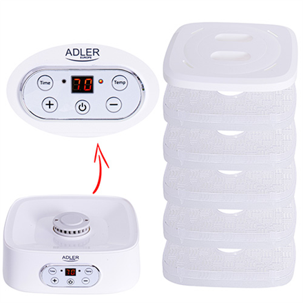 Adler Odwadniacz продуктів AD 6658 Moc 230 W - 5