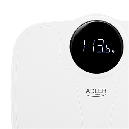 Adler Ванна вага AD 8172w Максимальна вага (вантажопідйомність) 180 кг - 4