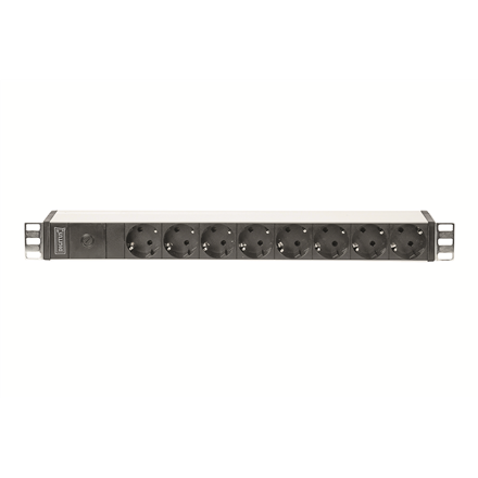 DIGITUS Professional DN-95410 - фільтр-розетка - 4000 W | Вихідне з'єднання кількість 8 | Чорний - 2