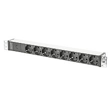 DIGITUS Professional DN-95410 - фільтр-розетка - 4000 W | Вихідне з'єднання кількість 8 | Чорний