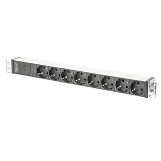 DIGITUS Professional DN-95410 - фільтр-розетка - 4000 W | Вихідне з'єднання кількість 8 | Чорний