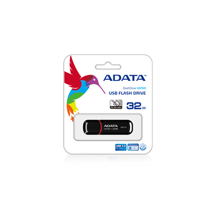 ADATA | UV150 | 32 GB | USB 3.0 | Czarny - 1