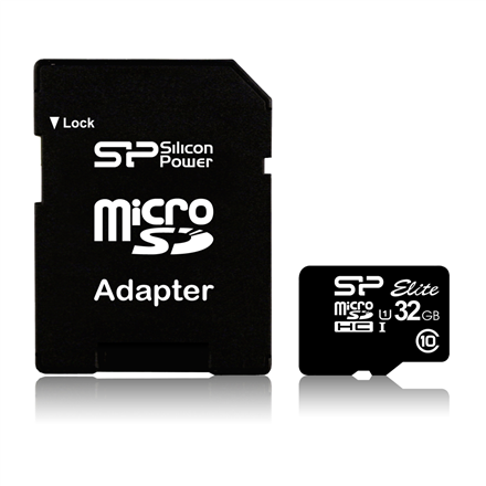 Silicon Power Elite UHS-I 16 GB MicroSDHC - 1