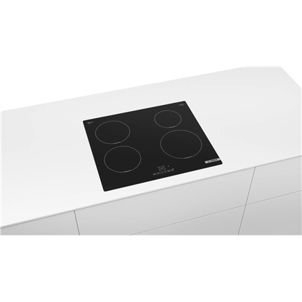 Bosch | PUE611BB5E | Płyta | Indukcyjna | Liczba palników/stref gotowania 4 | Dotykowa | Timer | Czarna - 4