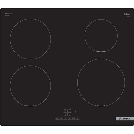 Bosch | PUE611BB5E | Płyta | Indukcyjna | Liczba palników/stref gotowania 4 | Dotykowa | Timer | Czarna - 5