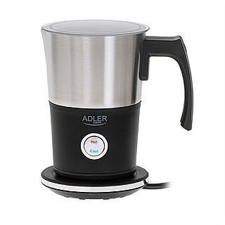 Adler | AD 4497 | Spieniacz do mleka | L | 600 W | Spieniacz do mleka | Czarny