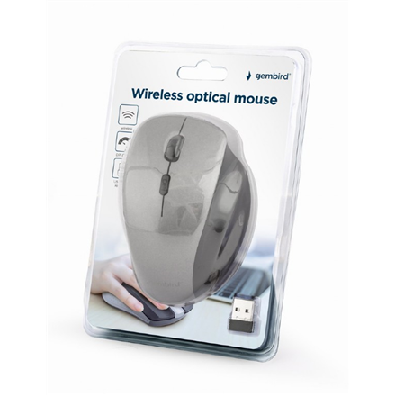 Gembird Bezпровідна mysz optyczna MUSW-6B-02-BG Миша optyczna - 3