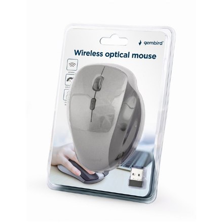 Gembird Bezпровідна mysz optyczna MUSW-6B-02-BG Миша optyczna - 6