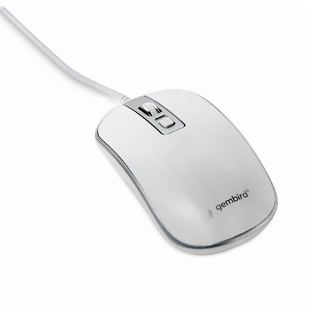 Gembird | Миша optyczna USB | MUS-4B-06-WS | Миша optyczna | білий/срібний - 4