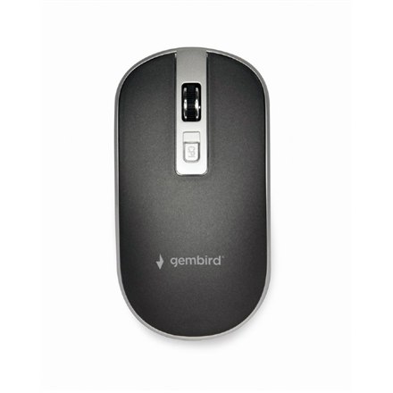 Gembird | Миша optyczna USB | MUS-4B-06-BS | Optyczna mysz | Czarno/Srebrna - 5