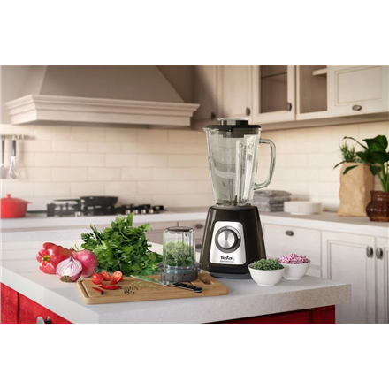 Блендер TEFAL BL438831 BlendForce, stacjonarny, 800 W, szklany dzbanek 1.25 L, funkcja kruszenia lodu, чорний - 4