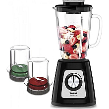 Блендер TEFAL BL438831 BlendForce, stacjonarny, 800 W, szklany dzbanek 1.25 L, funkcja kruszenia lodu, чорний