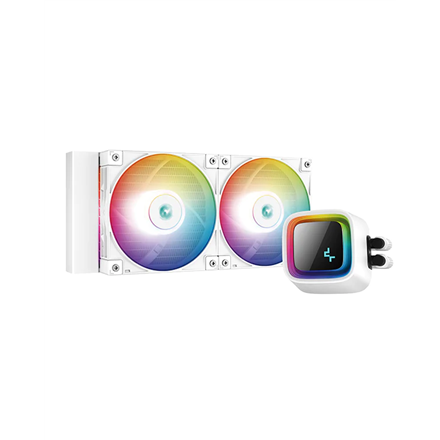 Deepcool | LS520 A-RGB | CPU Liquid Cooler | Biały | Intel, AMD - 1
