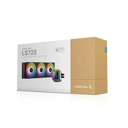Deepcool | LS720 A-RGB | CPU Liquid Cooler | Black | Intel, AMD - 10