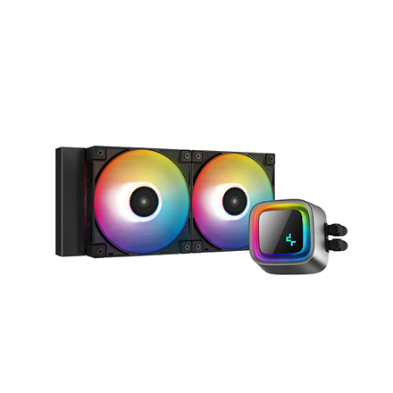 Deepcool | LS520 A-RGB | CPU Liquid Cooler | Black | Intel, AMD - 1
