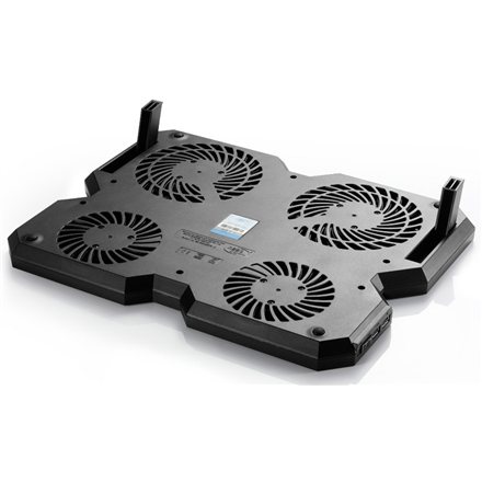 Deepcool | Multicore x6 | Notebook cooler up to 15.6" | Black | 380X295X24mm mm | 900g g - 3