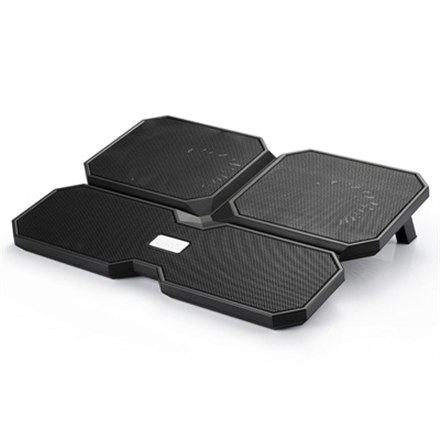 Deepcool | Multicore x6 | Notebook cooler up to 15.6" | Black | 380X295X24mm mm | 900g g - 14