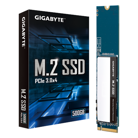 SSD накопичувач GIGABYTE GM2500G M.2 об'єму 500GB - 1