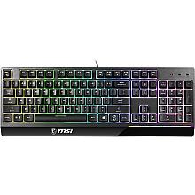 MSI Vigor GK30 Gaming Keyboard, US Layout, провідна, чорна MSI