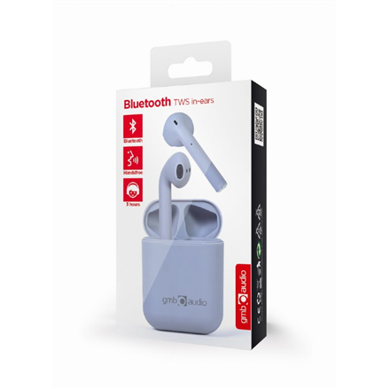 Gembird | TWS Earbuds Seattle | TWS-SEA-GW | Bluetooth | Szary - 6