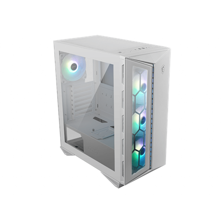 MSI | MPG GUNGNIR 110R | Okno boczne | Biały | Mid-Tower | Zasilacz w zestawie Nie | ATX - 2