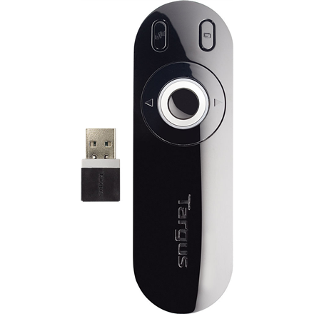 Targus | Wbudowany wskaźnik laserowy, podświetlane przyciski, technologia KeyLock | Maksymalna odległość robocza 15 m | Czarny | Szary - 14