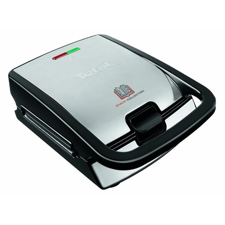 TEFAL | Opiekacz do kanapek | SW852D12 | 700 W | Ilość płyt 2 | Ilość ciasta 2 | Stal nierdzewna - 13