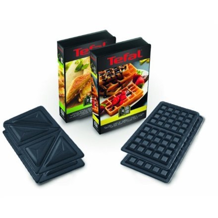 TEFAL | Opiekacz do kanapek | SW852D12 | 700 W | Ilość płyt 2 | Ilość ciasta 2 | Stal nierdzewna - 10